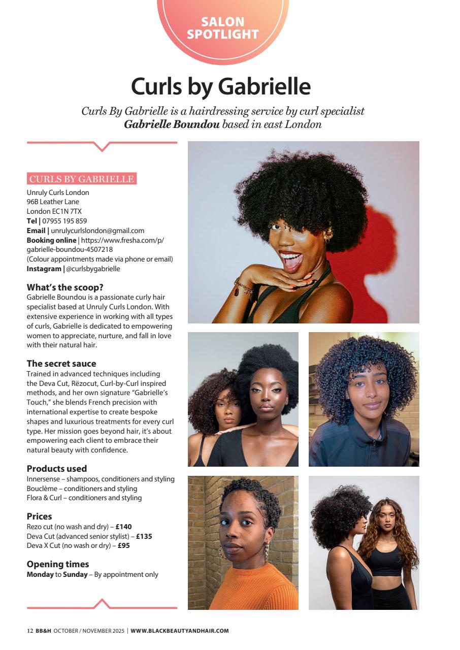 Black Beauty & Hair – the UK's No. 1 Black magazine Preview Pages