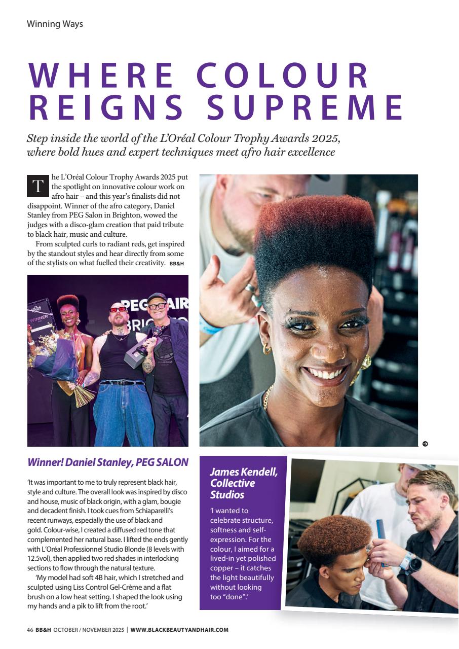 Black Beauty & Hair – the UK's No. 1 Black magazine Preview Pages