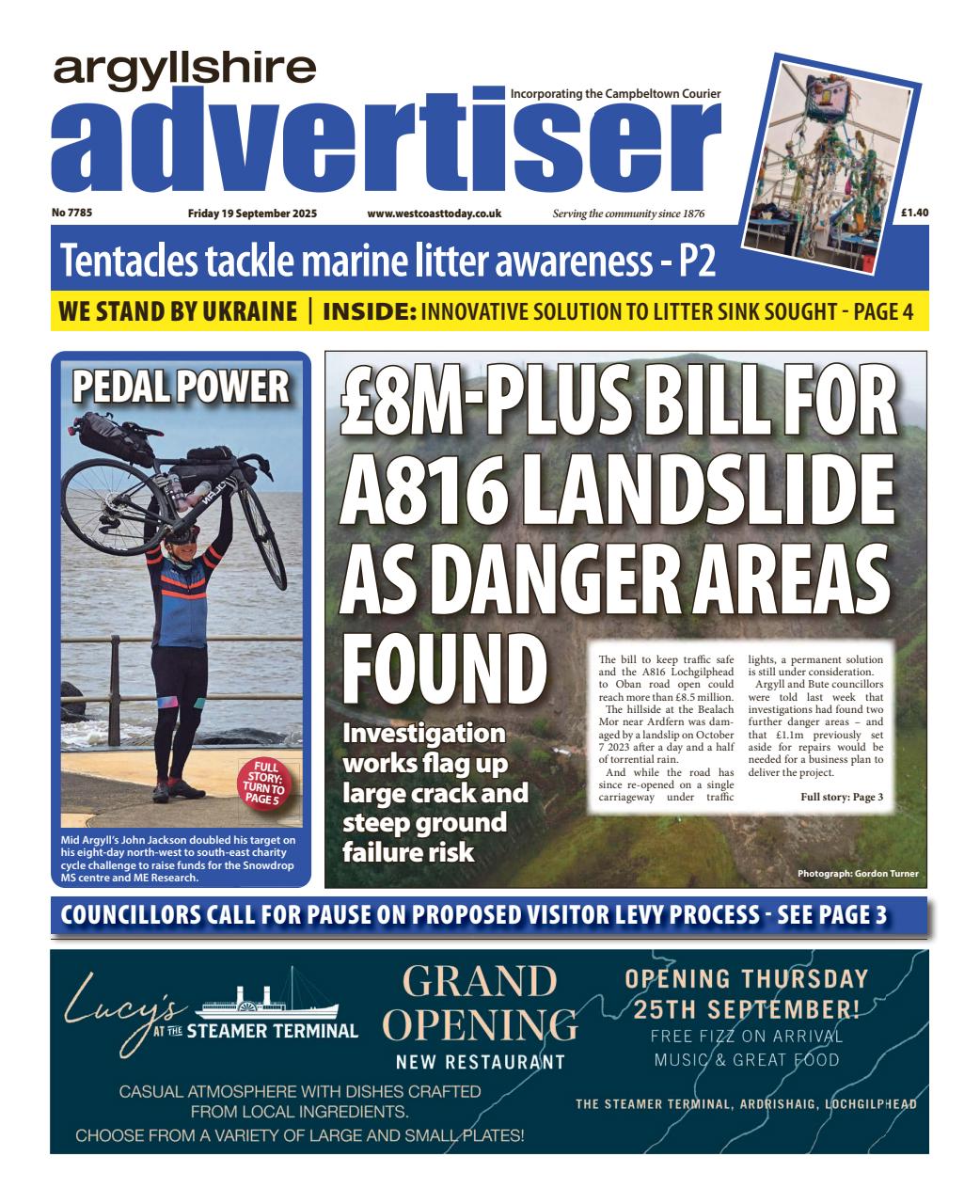 Argyllshire Advertiser Preview Pages