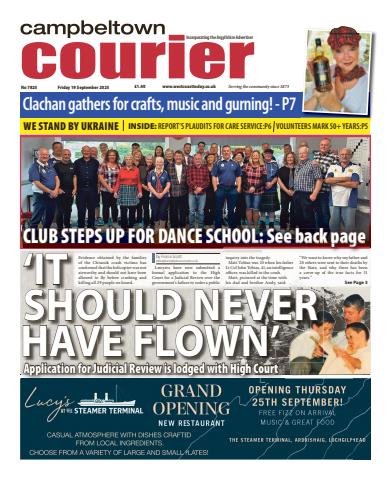 Friday, September 19, 2025 issue Friday, September 19, 2025