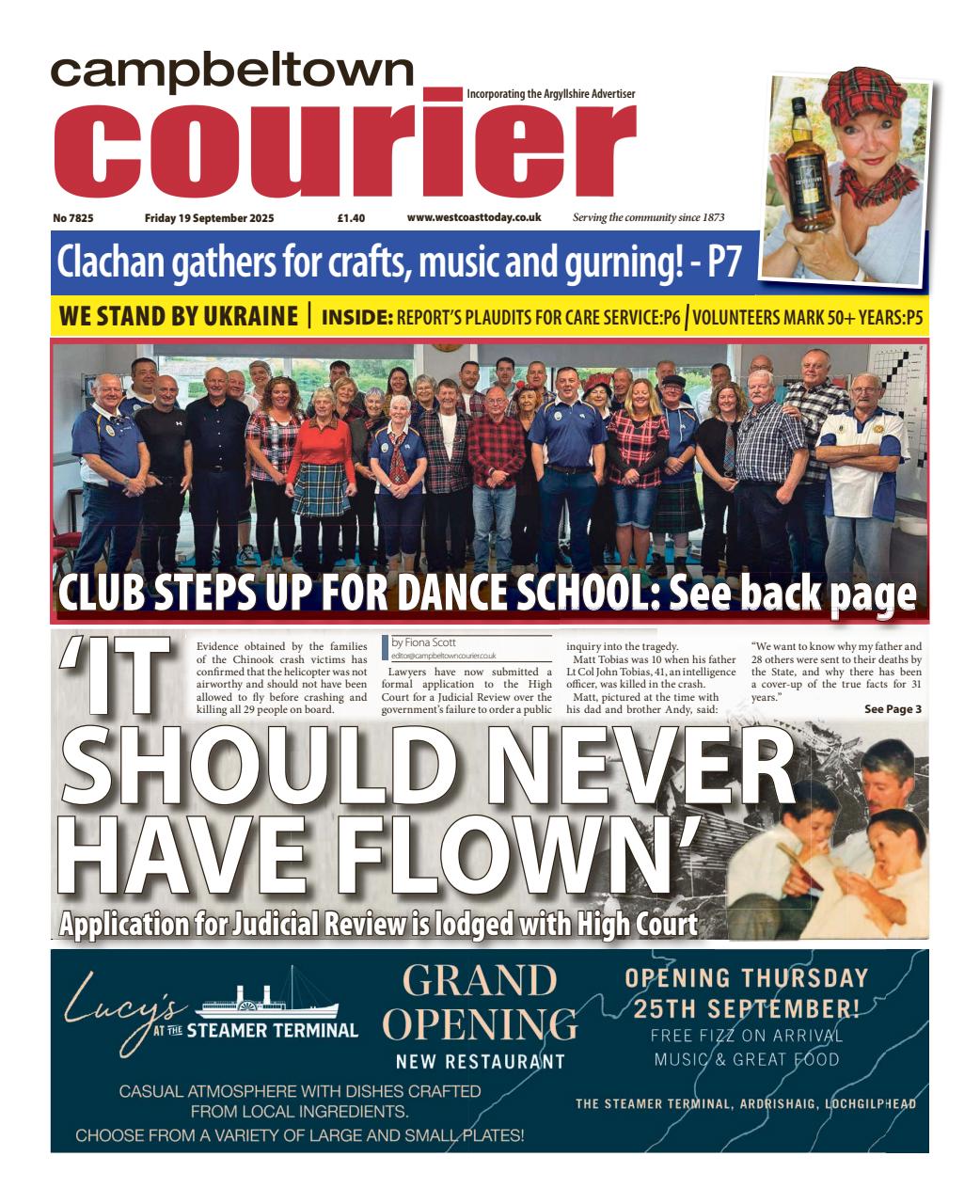Campbeltown Courier Preview Pages