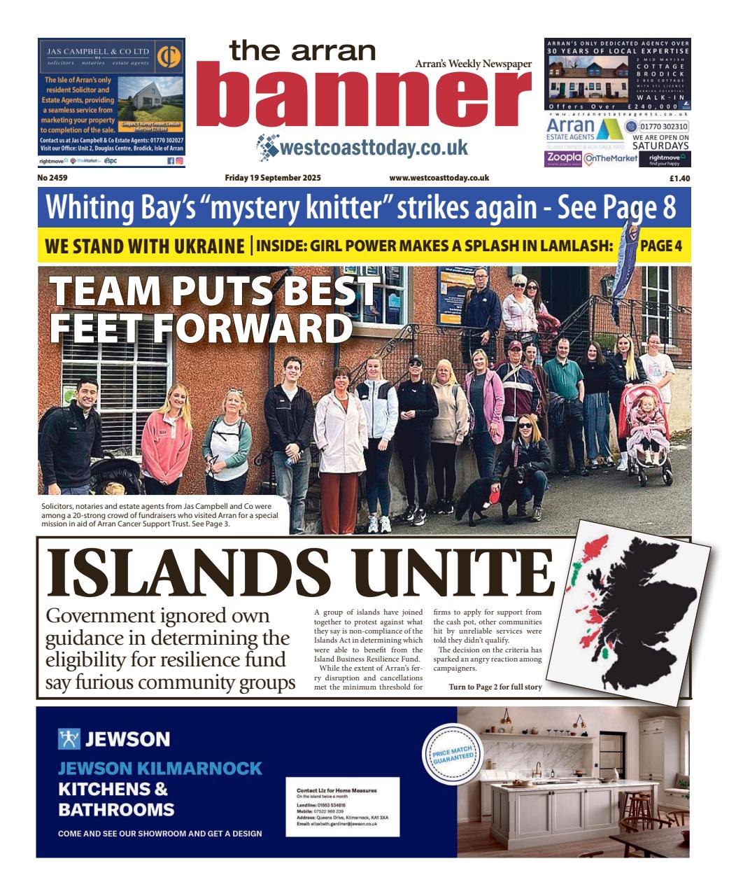 Arran Banner Preview Pages