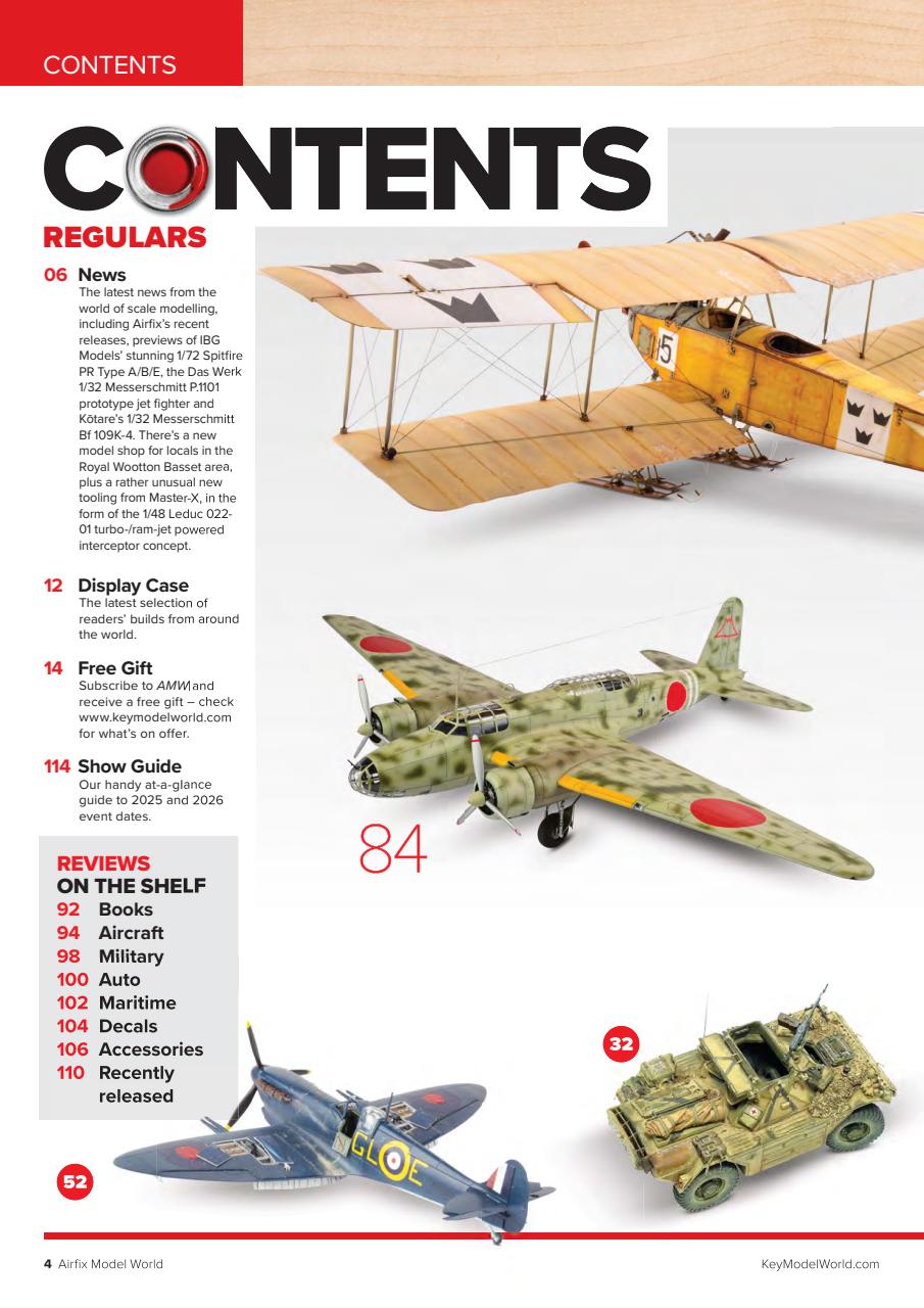 Airfix Model World Preview Pages