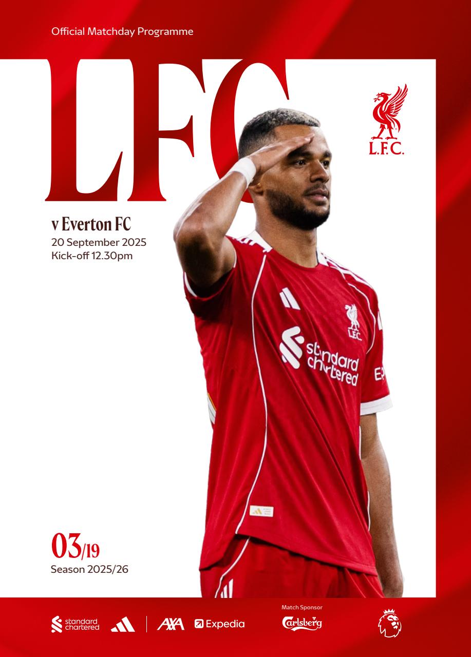 Liverpool FC Programmes Preview Pages