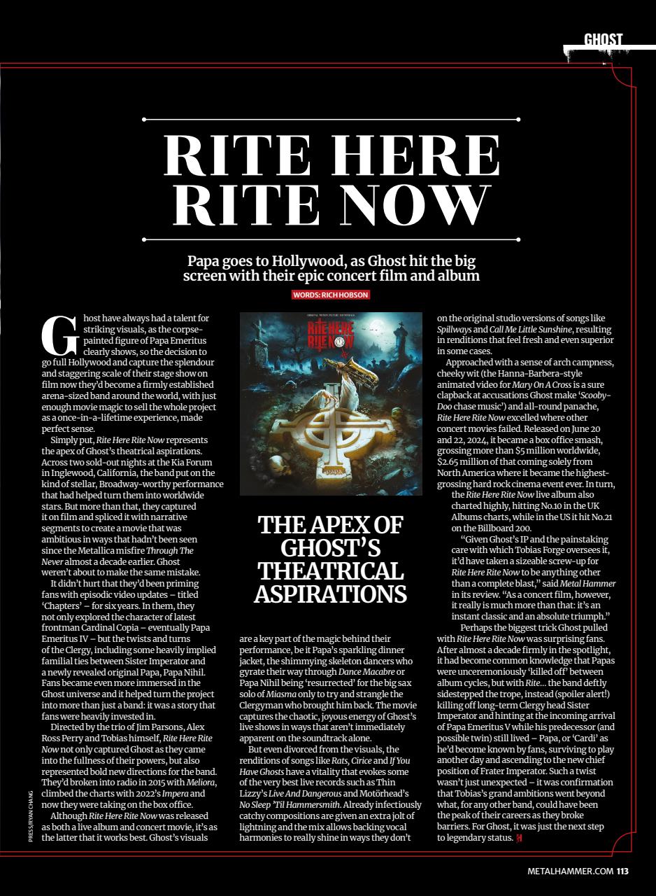 Music Magazine Preview Pages