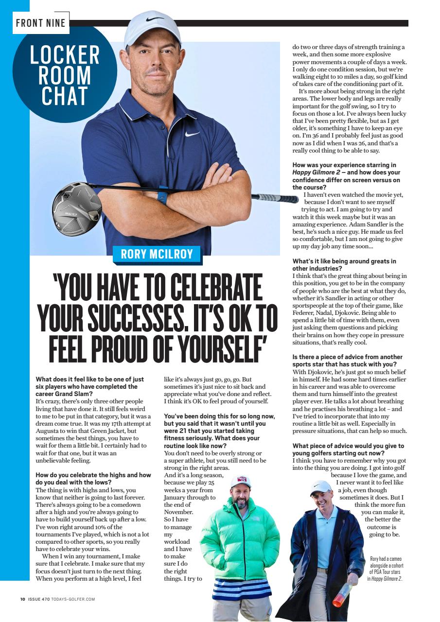 Today's Golfer Preview Pages