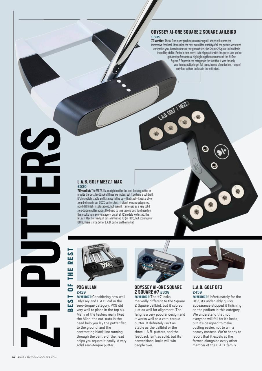 Today's Golfer Preview Pages