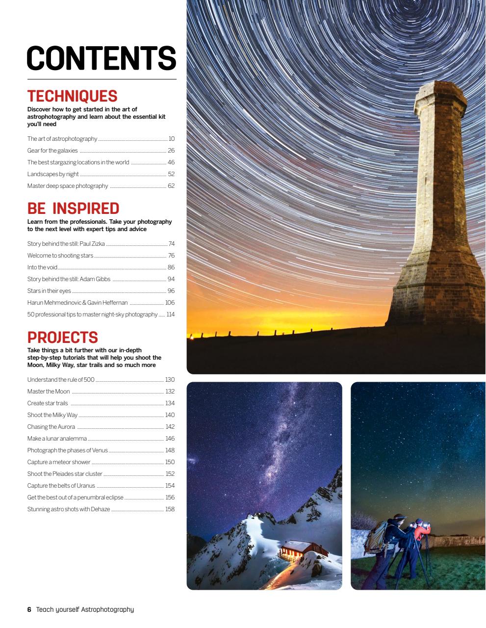 Photography Bookazine Preview Pages