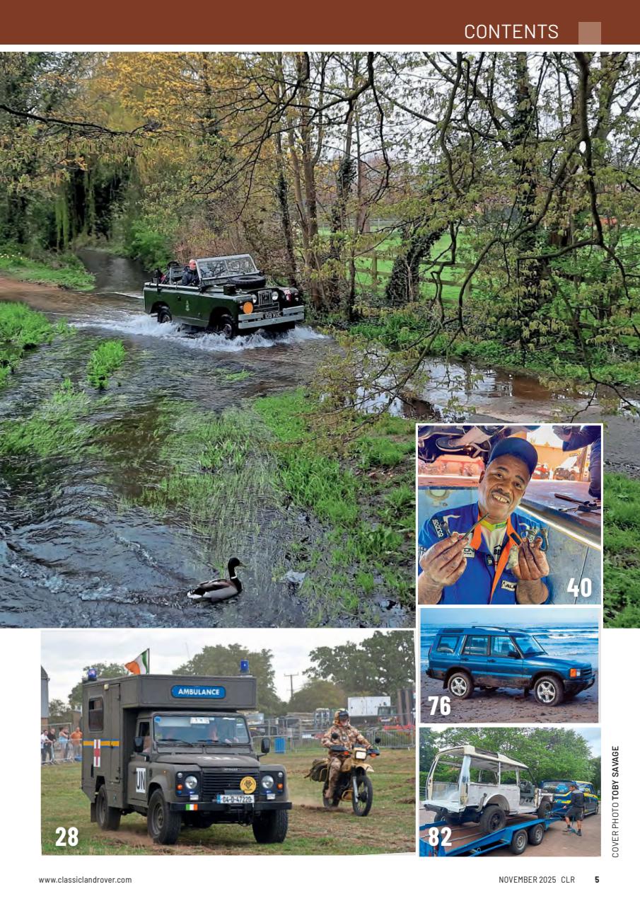 Classic Land Rover Magazine Preview Pages