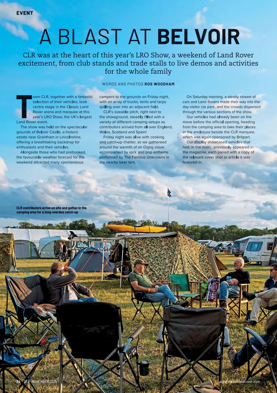 Classic Land Rover Magazine Preview Pages