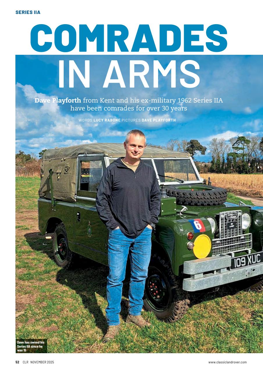 Classic Land Rover Magazine Preview Pages