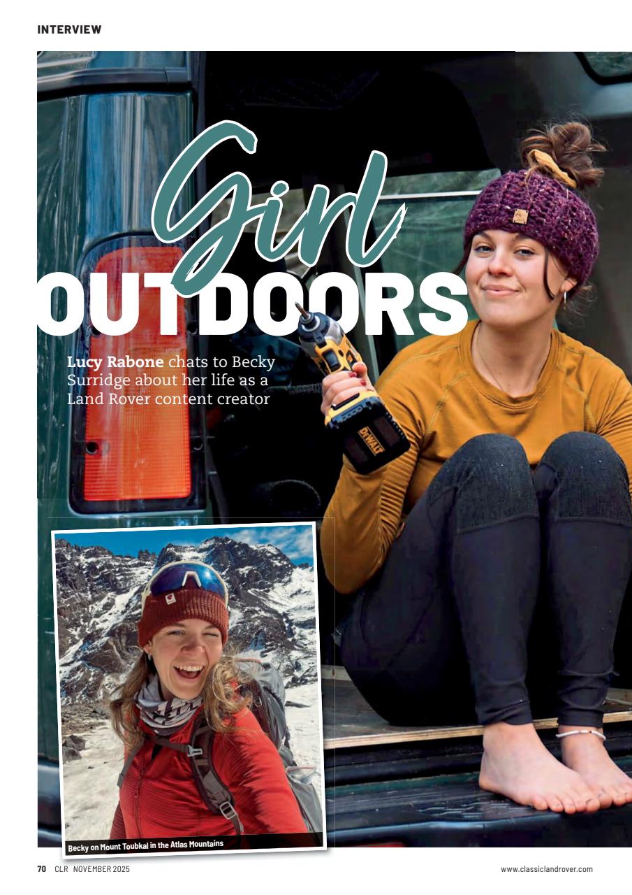 Classic Land Rover Magazine Preview Pages