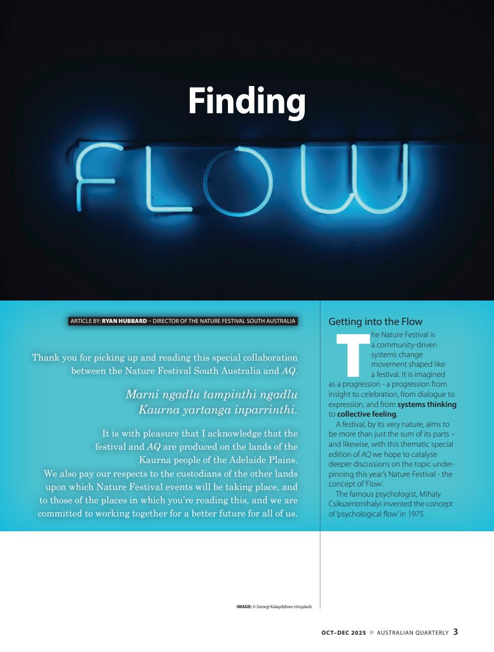 AQ: Australian Quarterly Preview Pages