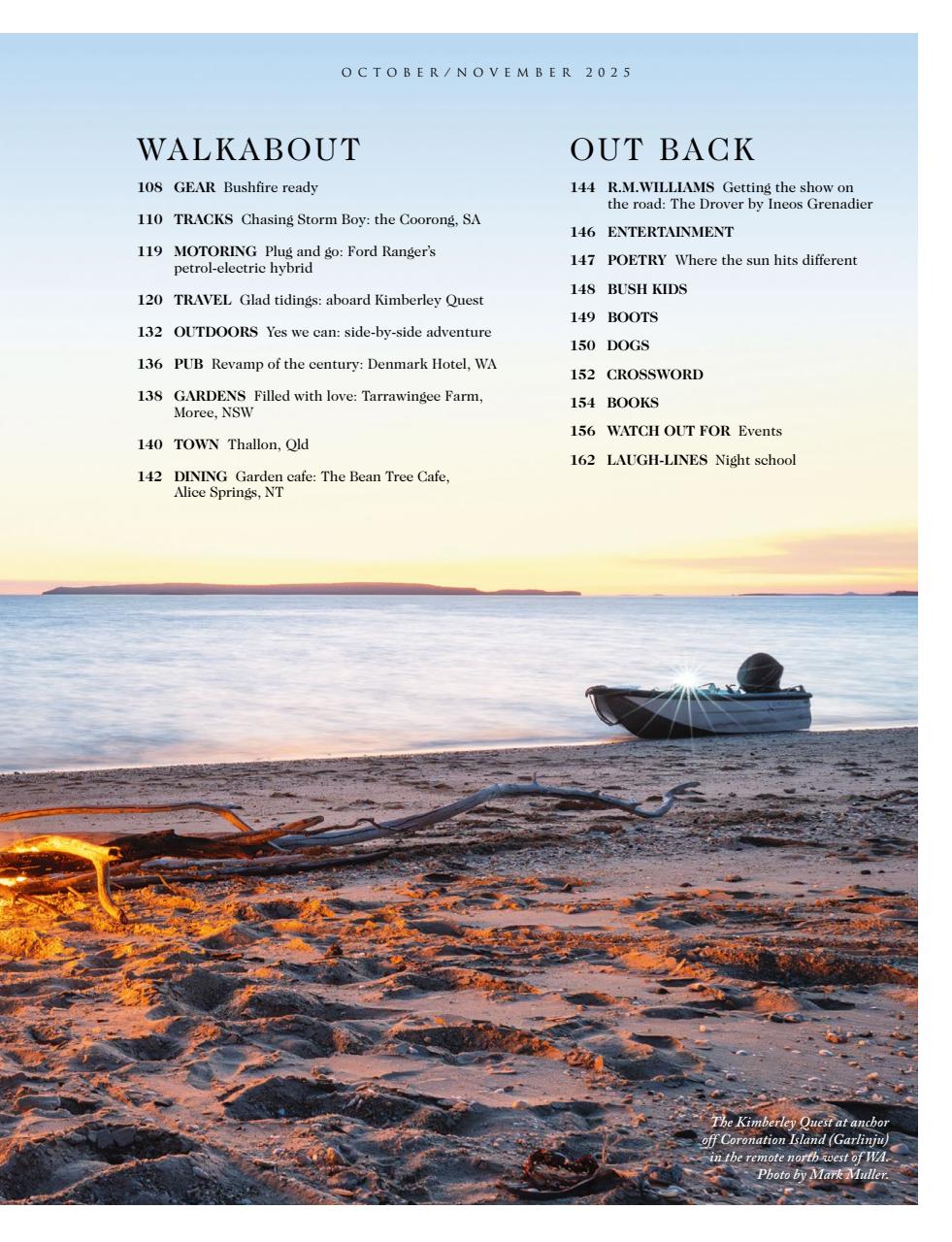 OUTBACK Magazine Preview Pages