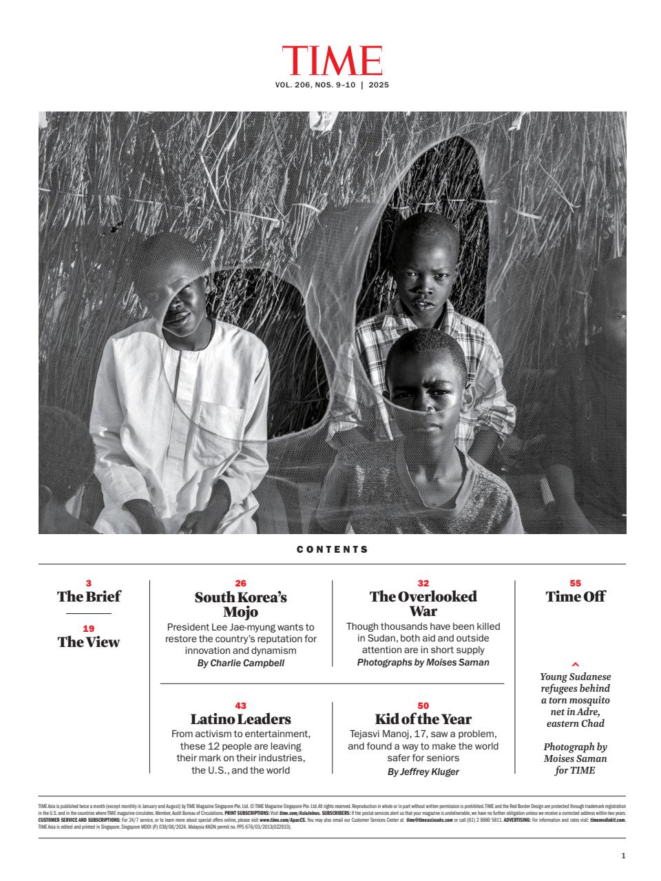 TIME Magazine Asia Preview Pages