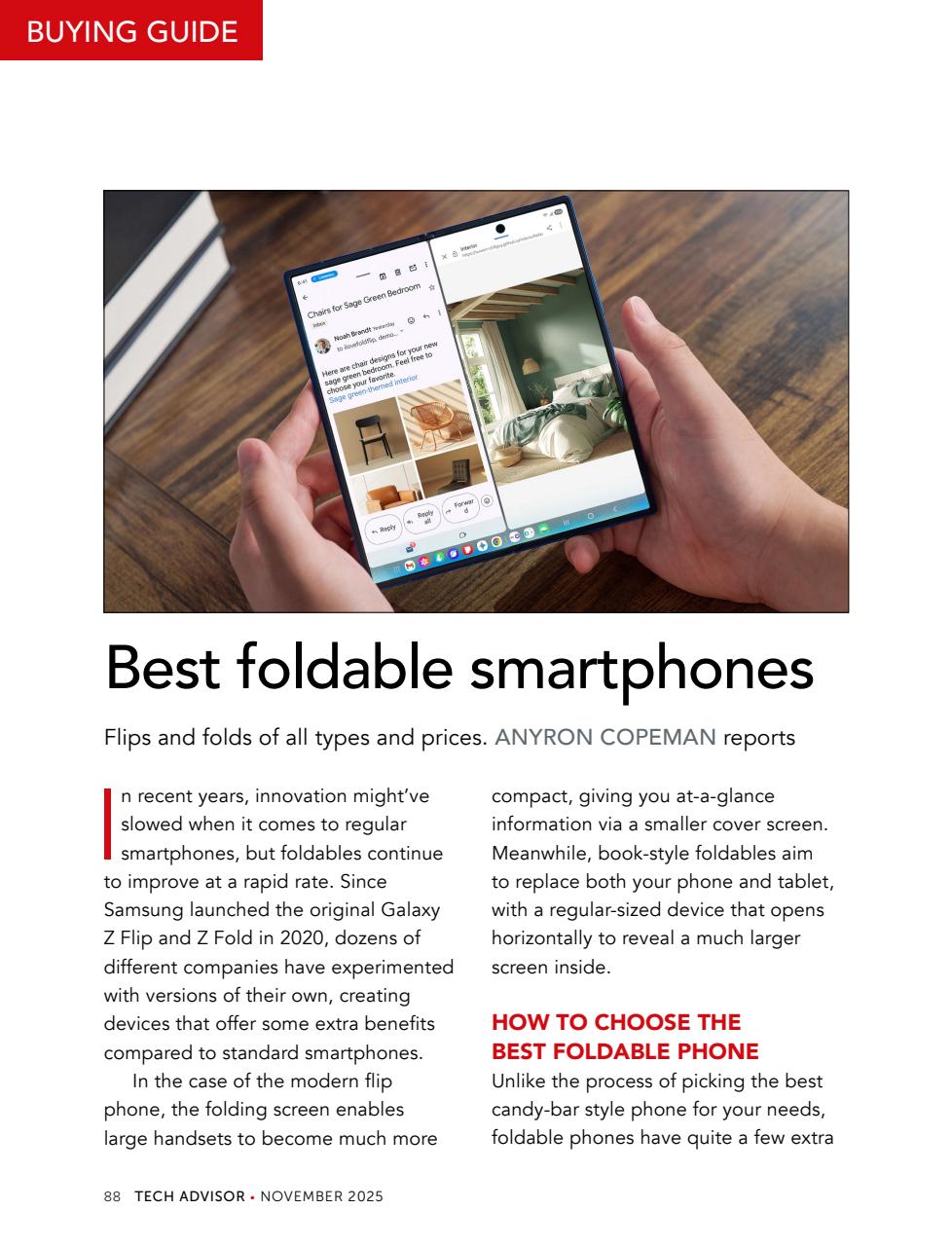Tech Advisor Preview Pages