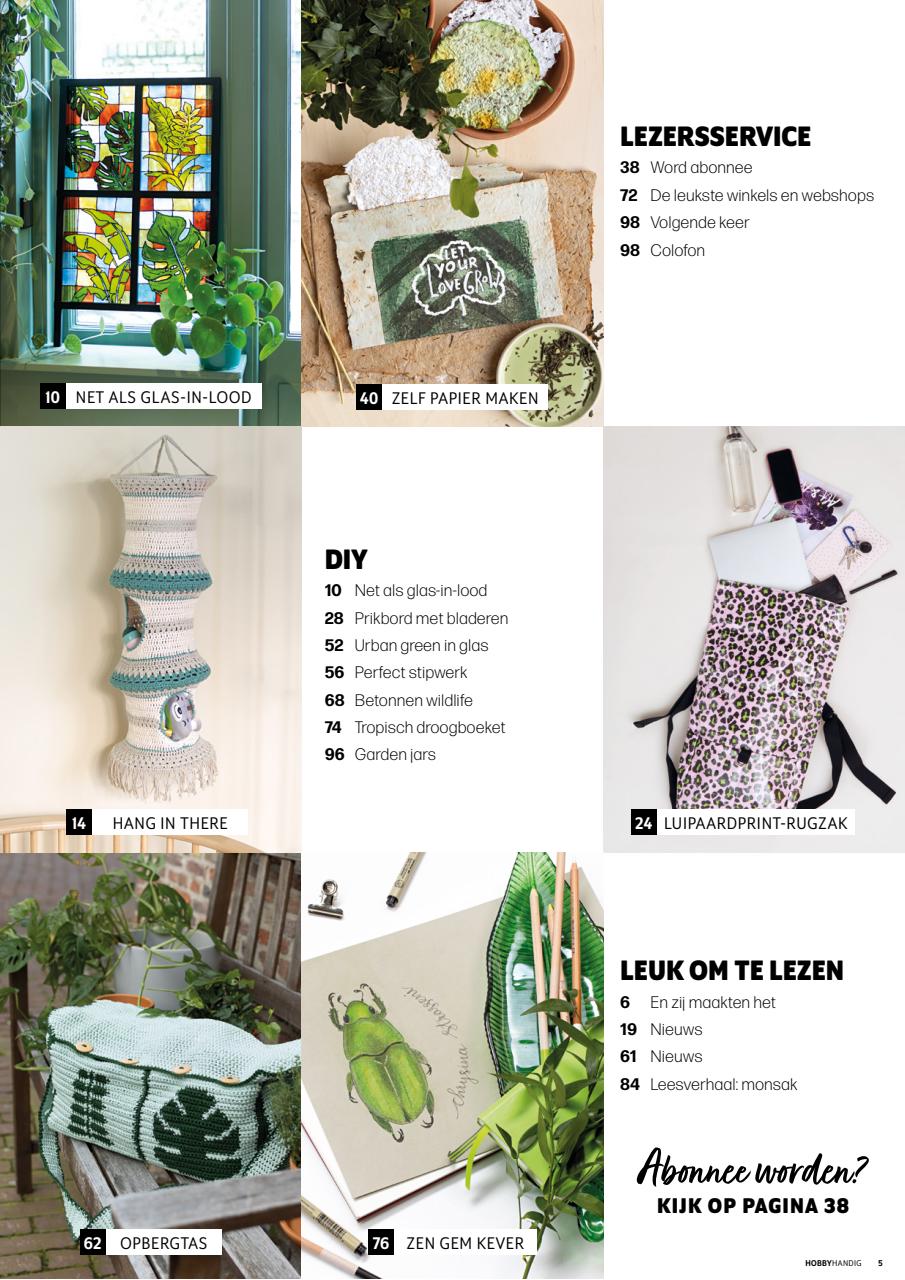 HobbyHandig Preview Pages