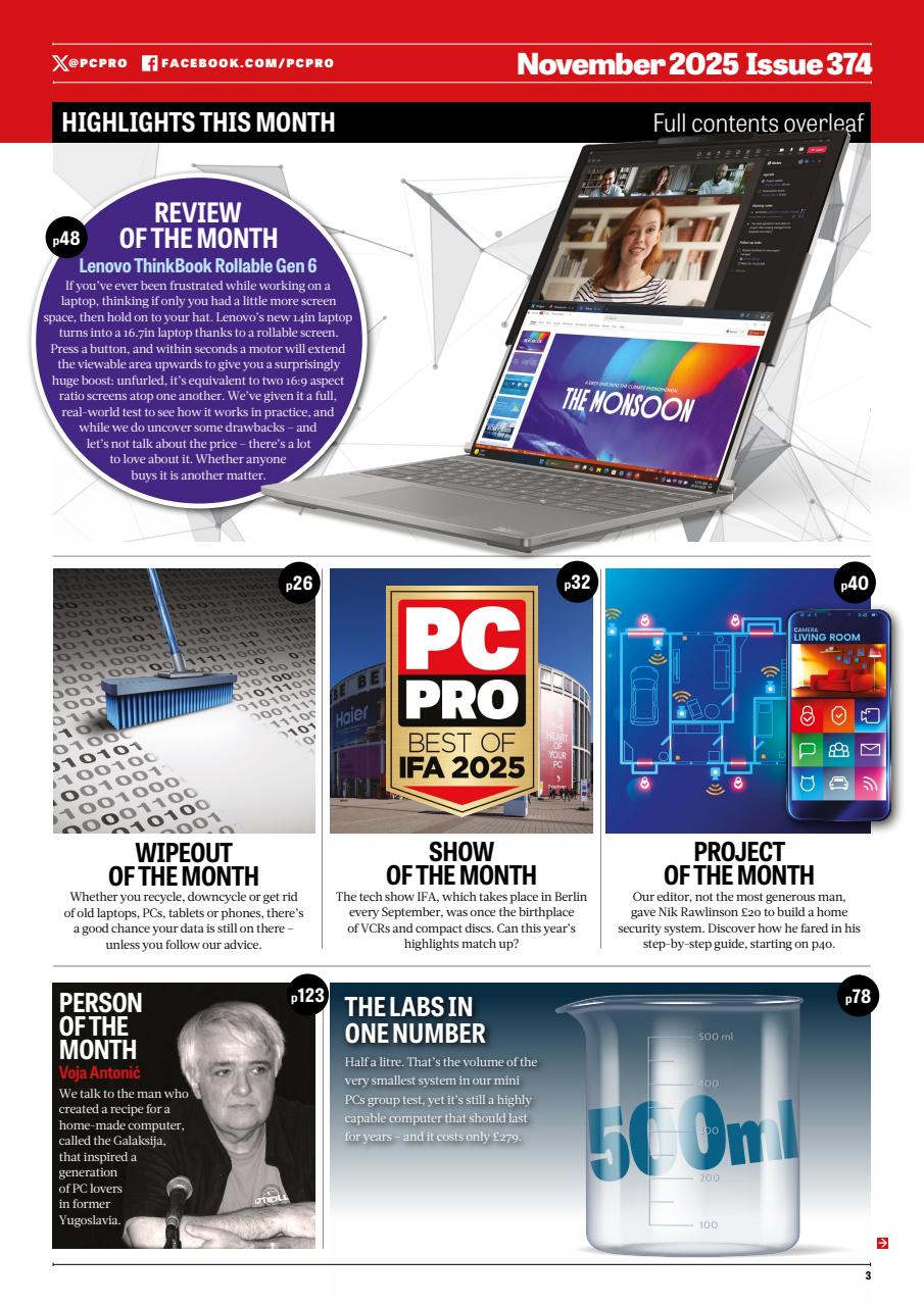 PC Pro Preview Pages