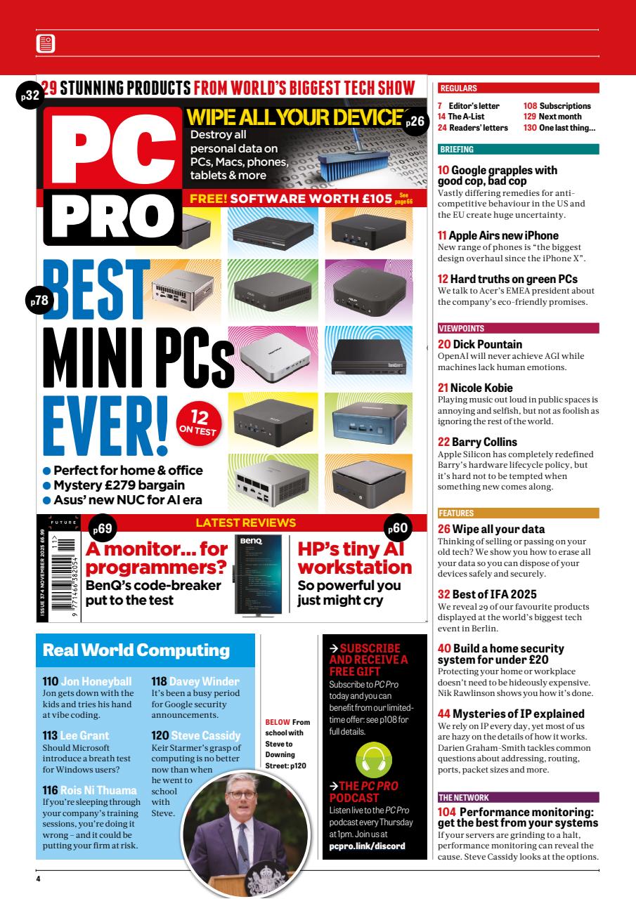 PC Pro Preview Pages