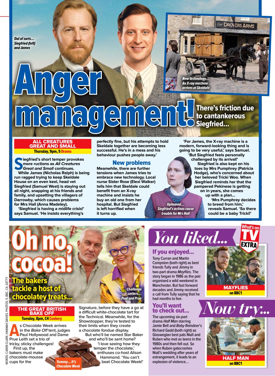 What's on TV Preview Pages