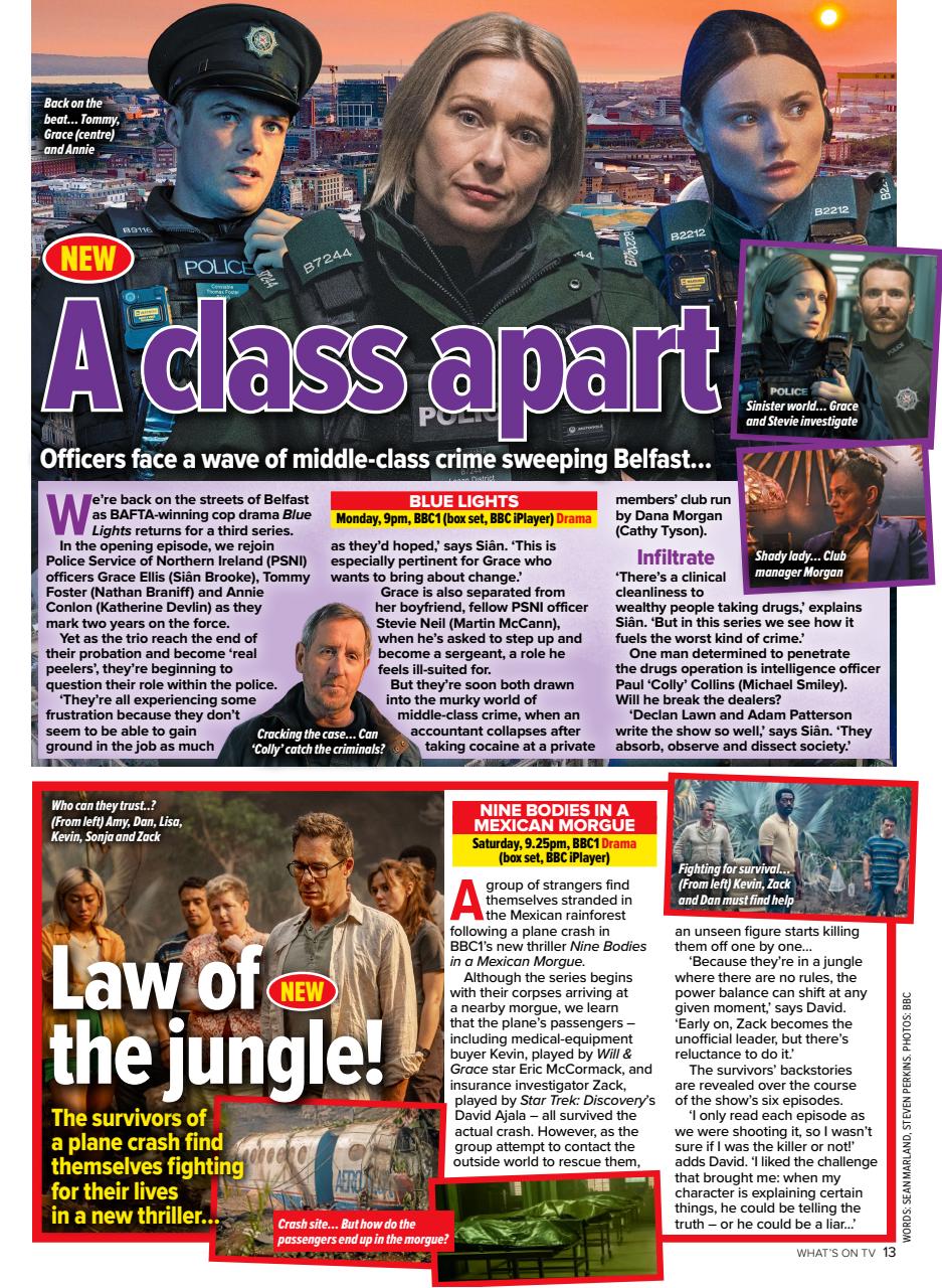 What's on TV Preview Pages