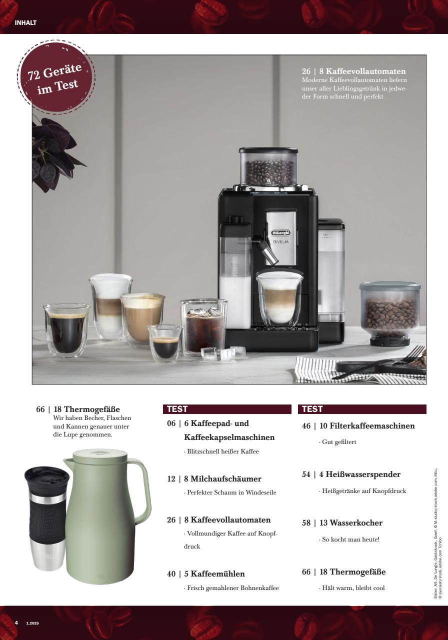 Kaffee & Genuss Preview Pages