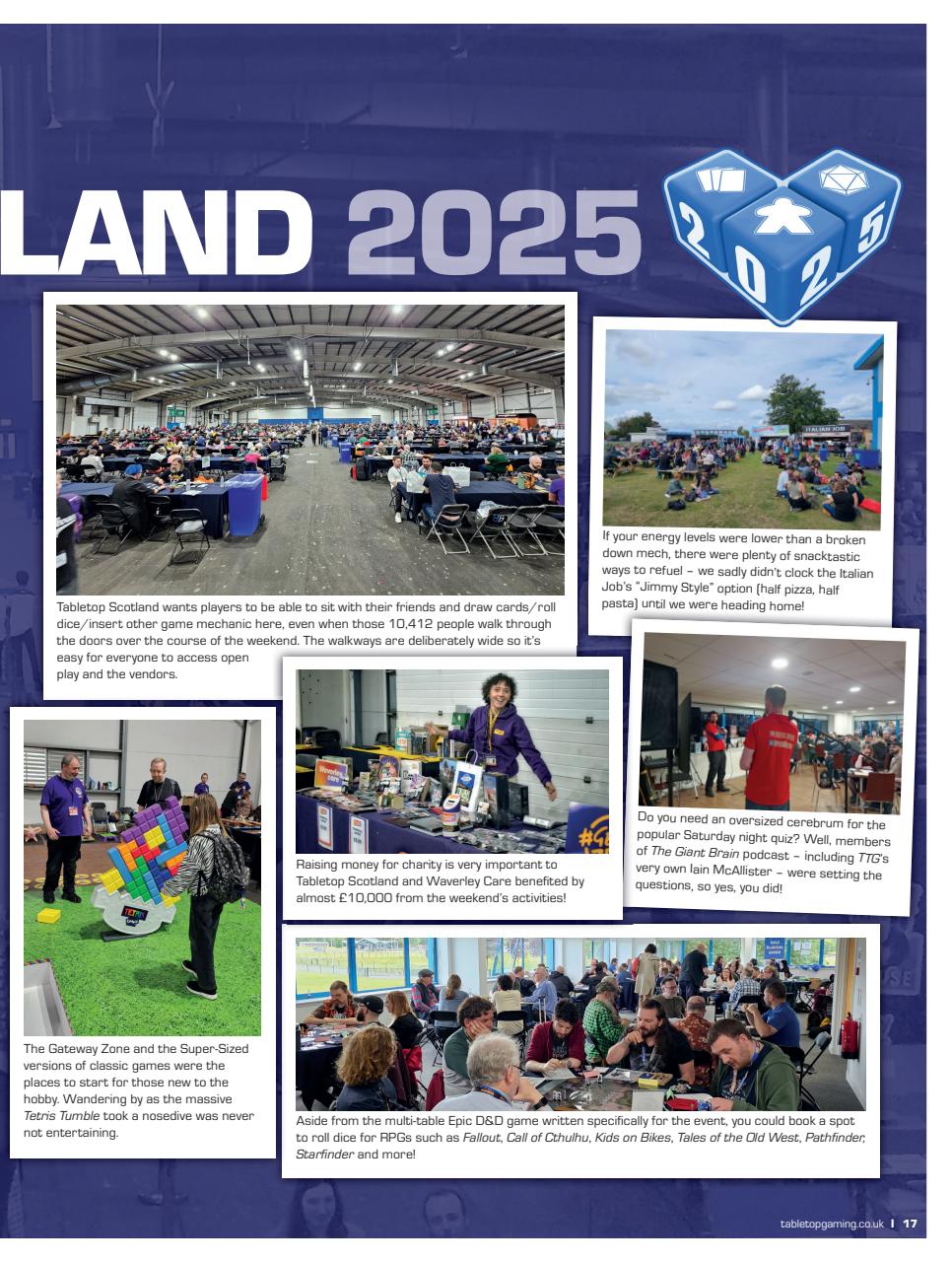 Tabletop Gaming Preview Pages