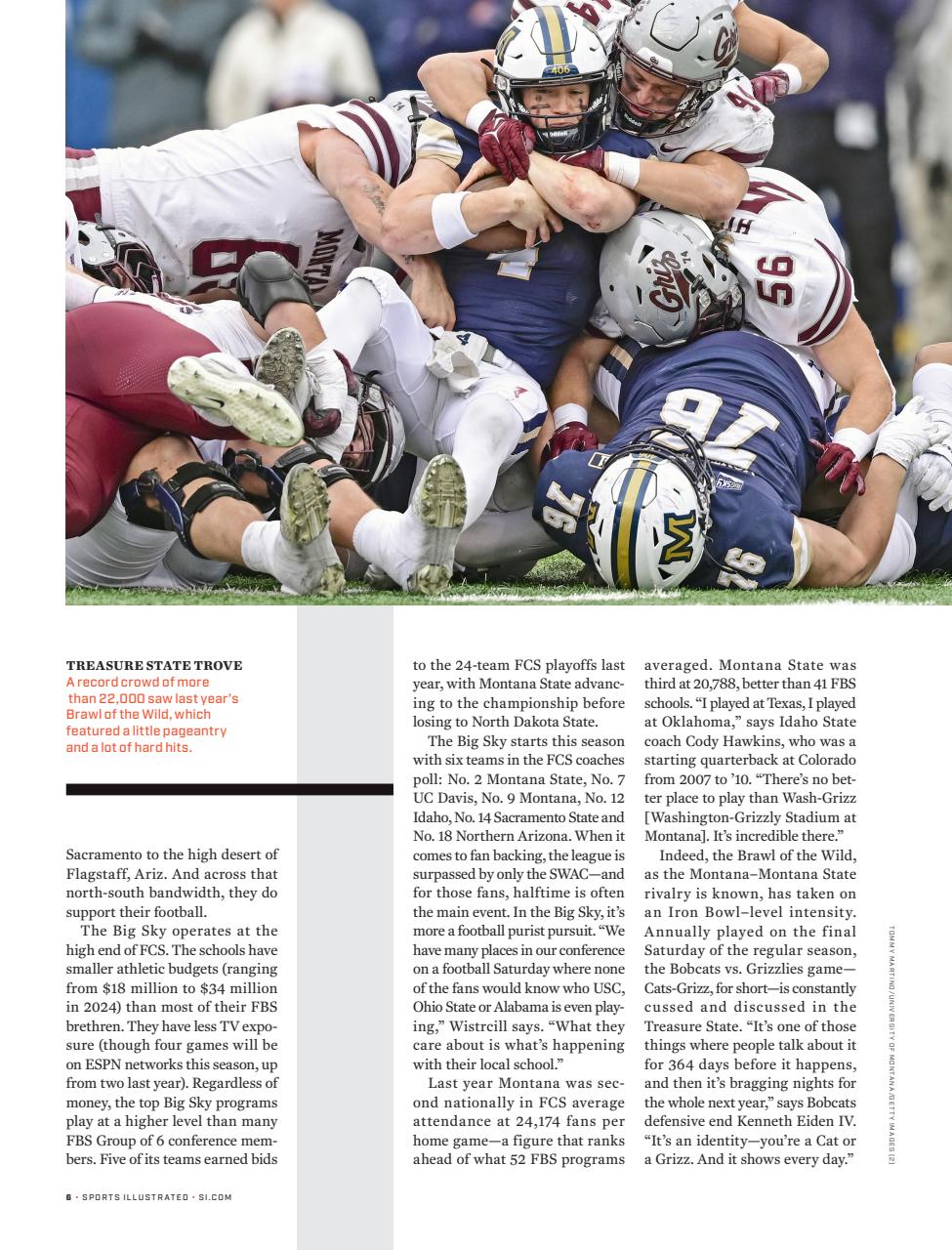 Sports Illustrated Preview Pages