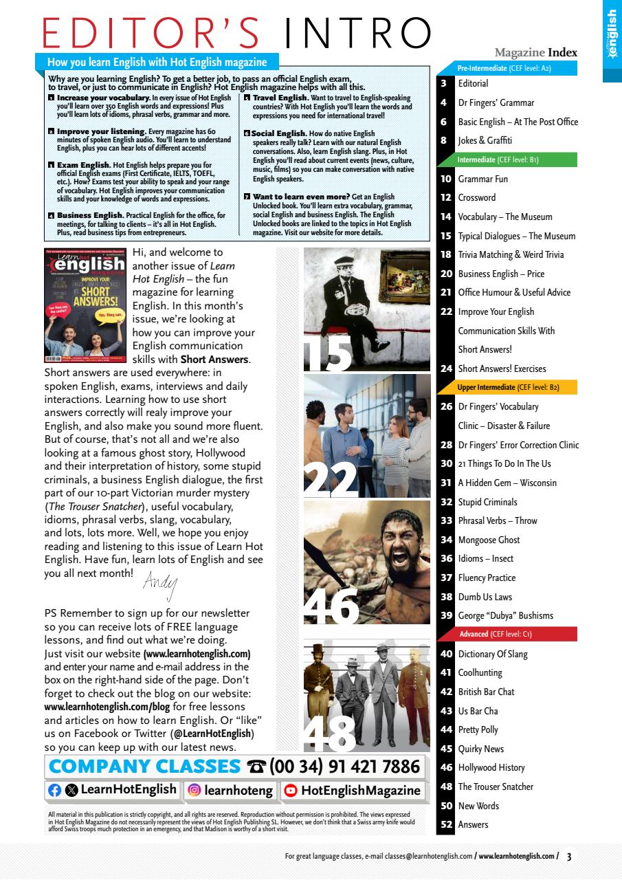 Learn Hot English Preview Pages