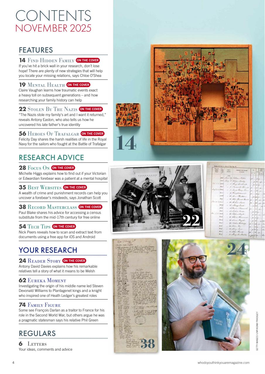 Who Do You Think You Are? Preview Pages