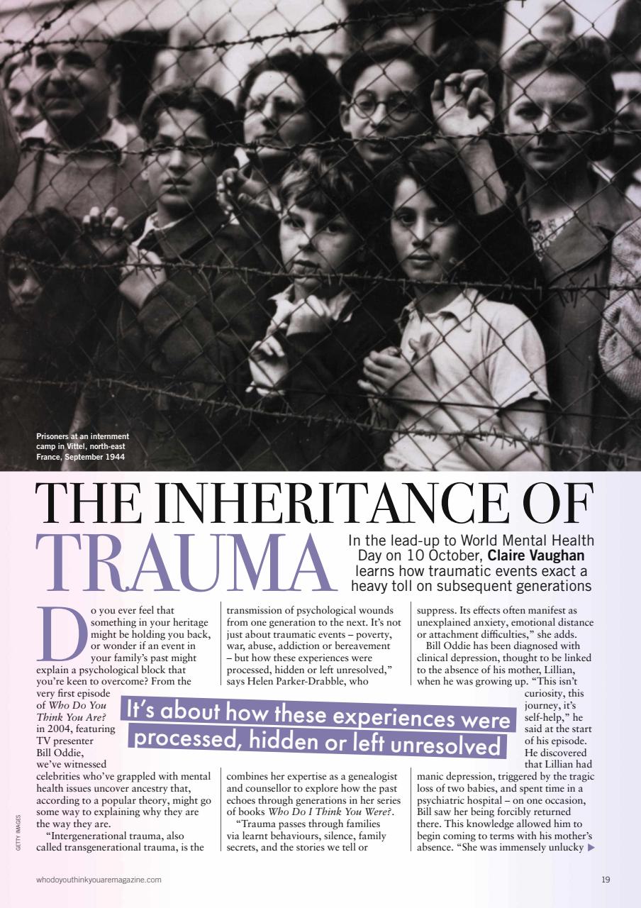 Who Do You Think You Are? Preview Pages