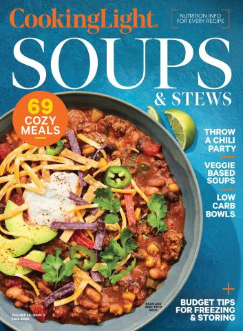 Cooking Light issue Fall 2025