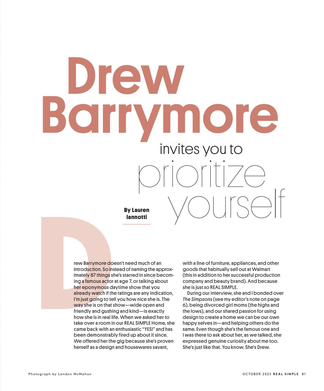 Real Simple Preview Pages