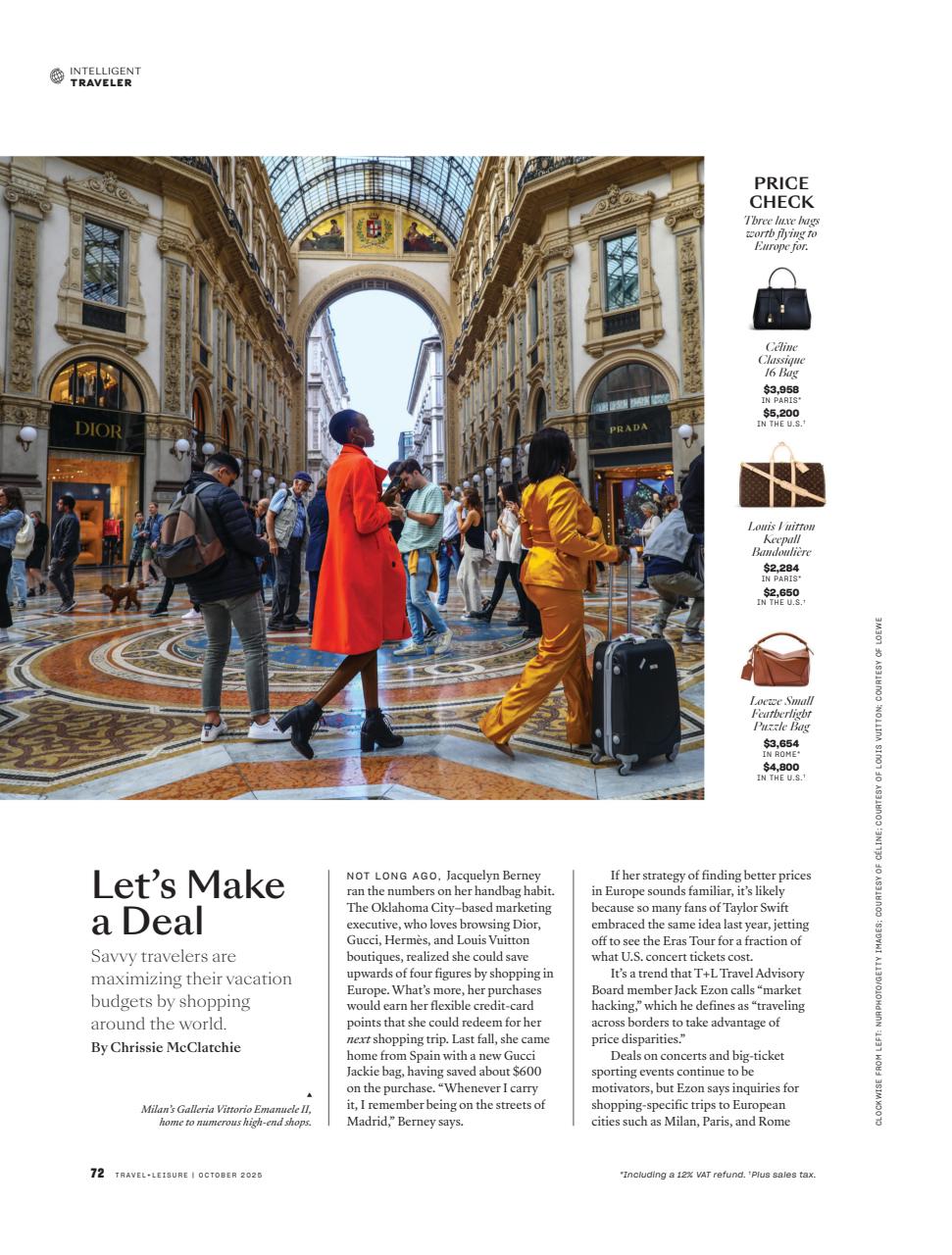 Travel + Leisure Preview Pages