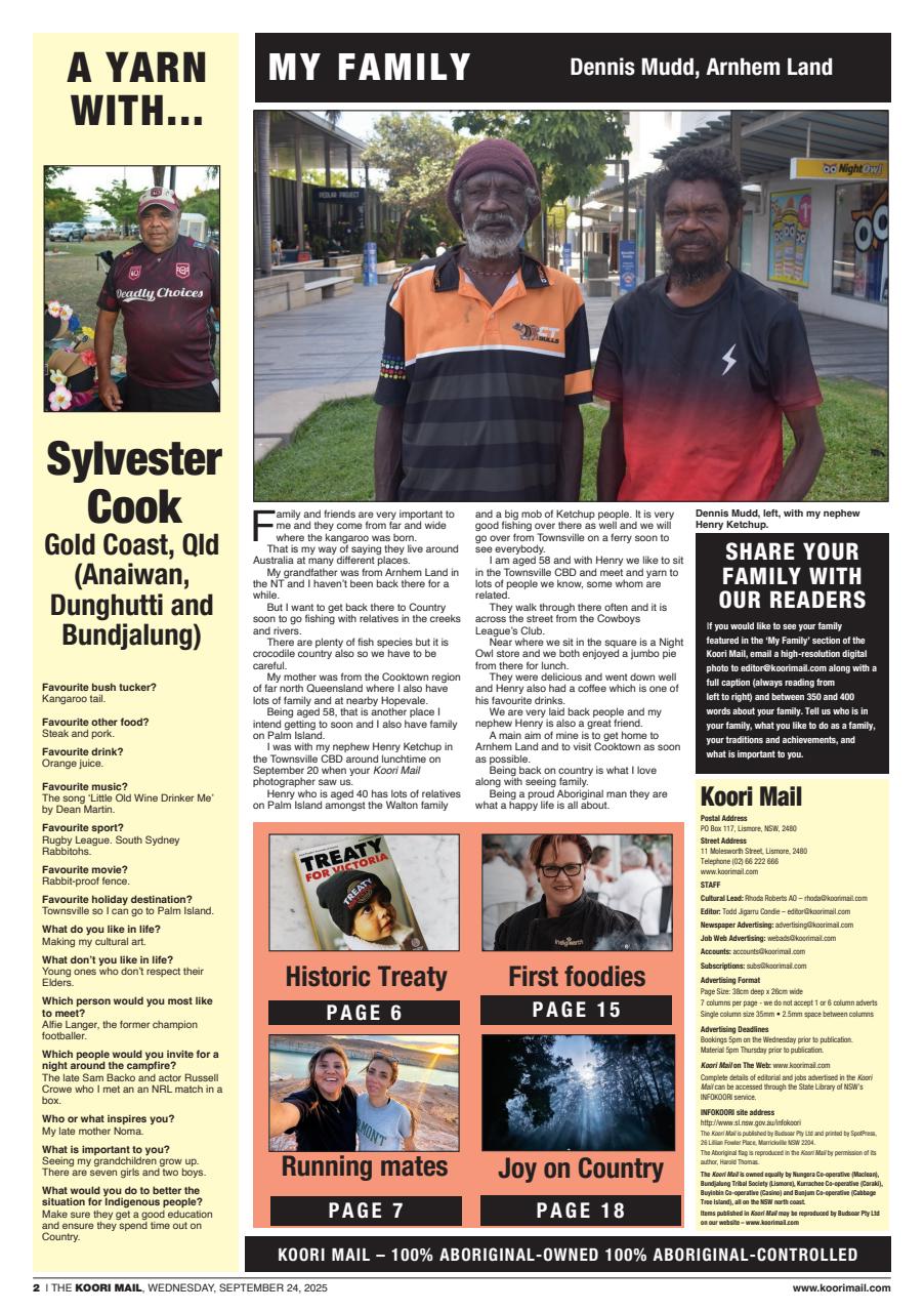 Koori Mail Preview Pages