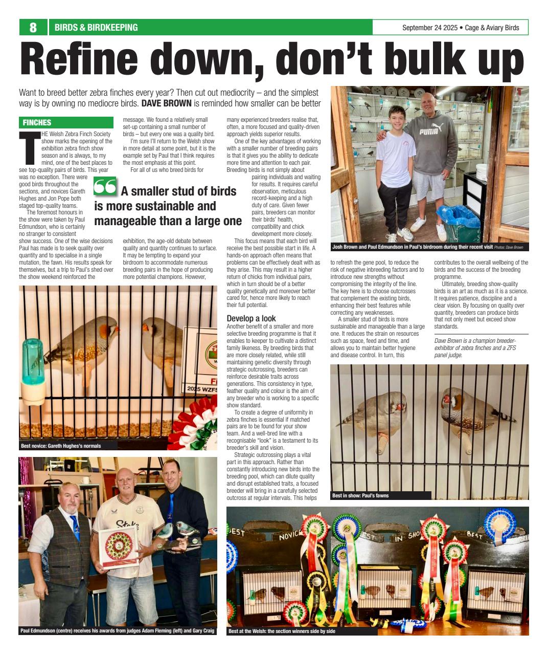 Cage & Aviary Birds Preview Pages