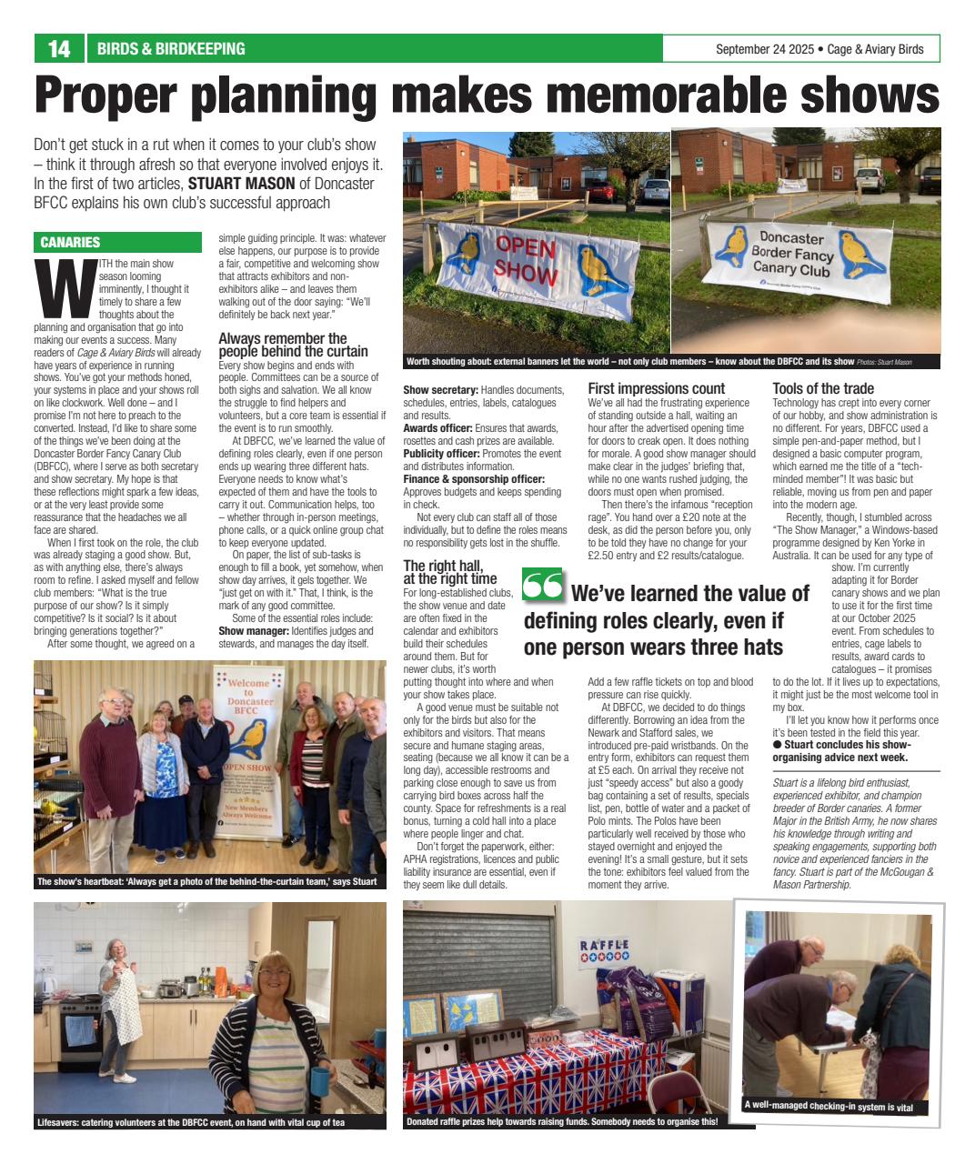 Cage & Aviary Birds Preview Pages