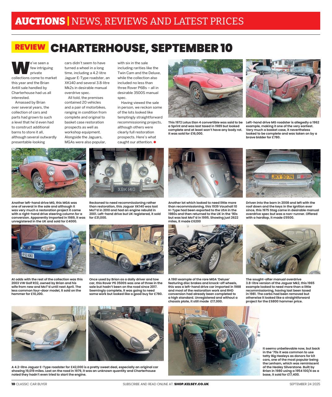 Classic Car Buyer Preview Pages