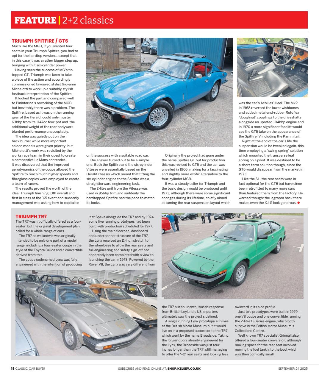 Classic Car Buyer Preview Pages