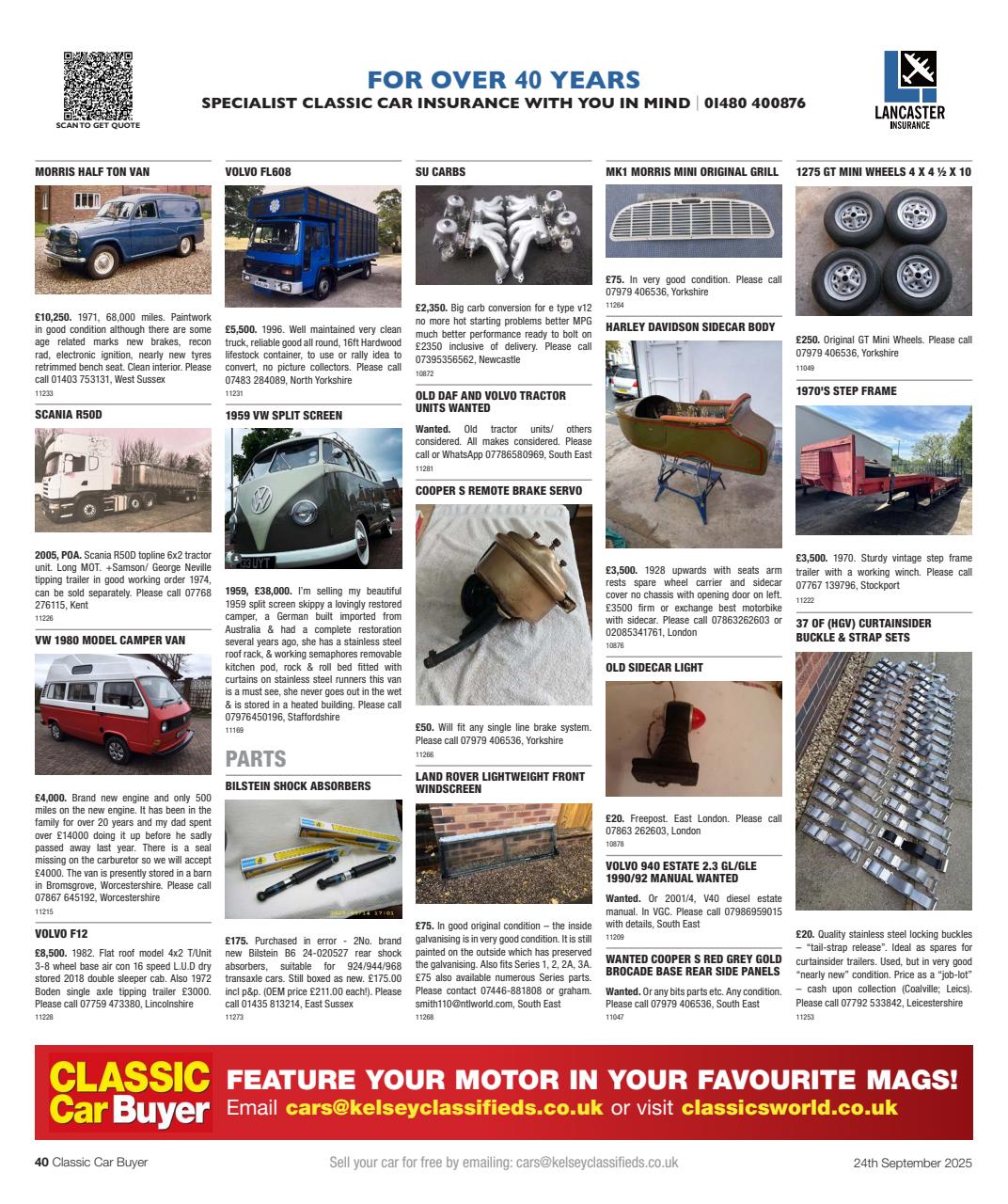 Classic Car Buyer Preview Pages