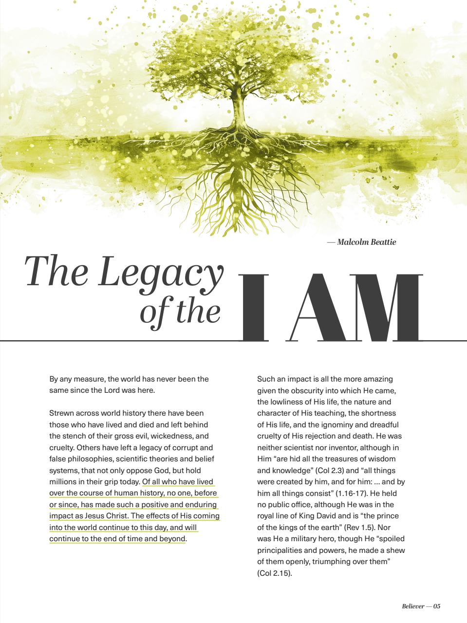 Believer Magazine Preview Pages