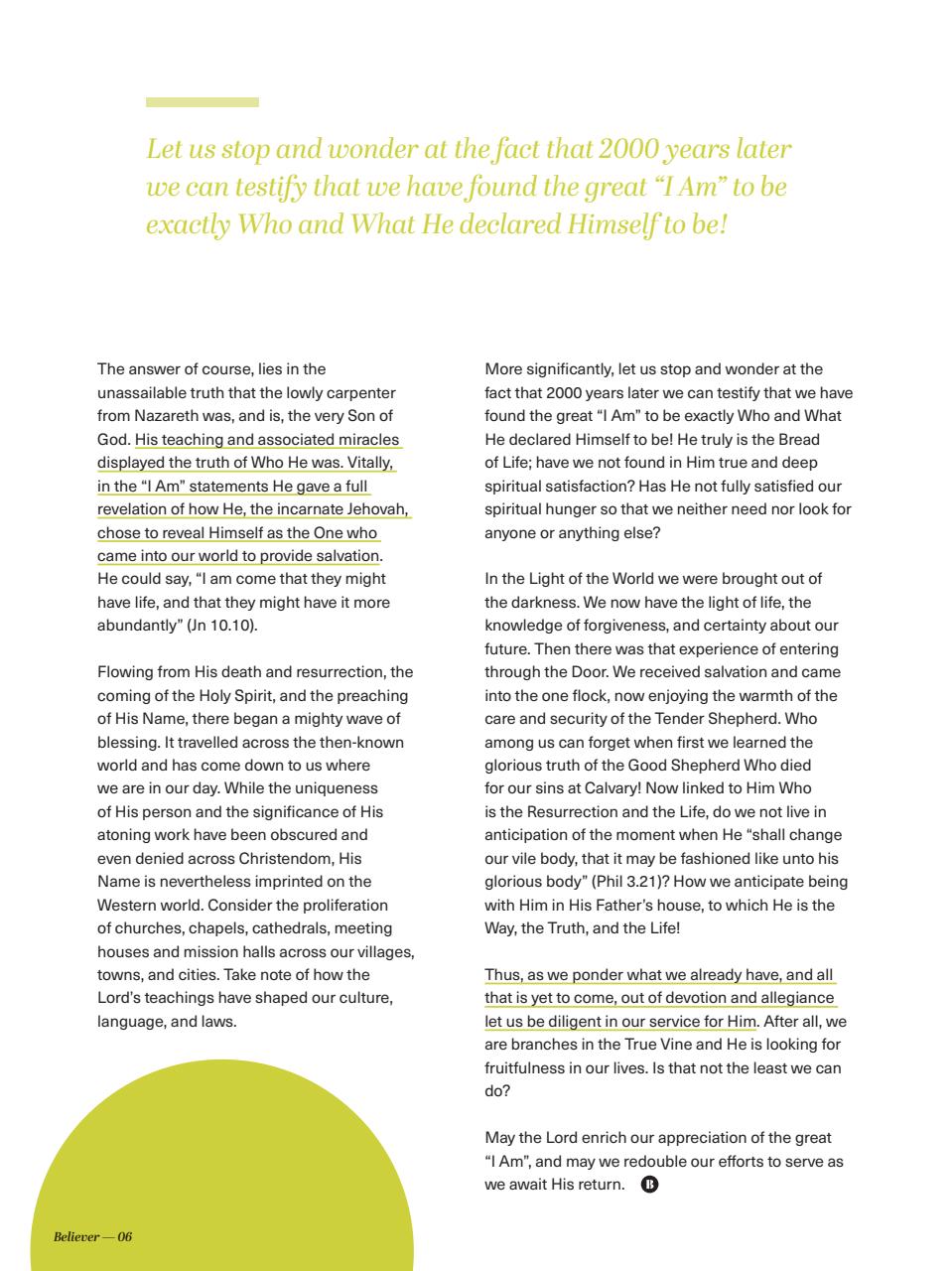 Believer Magazine Preview Pages