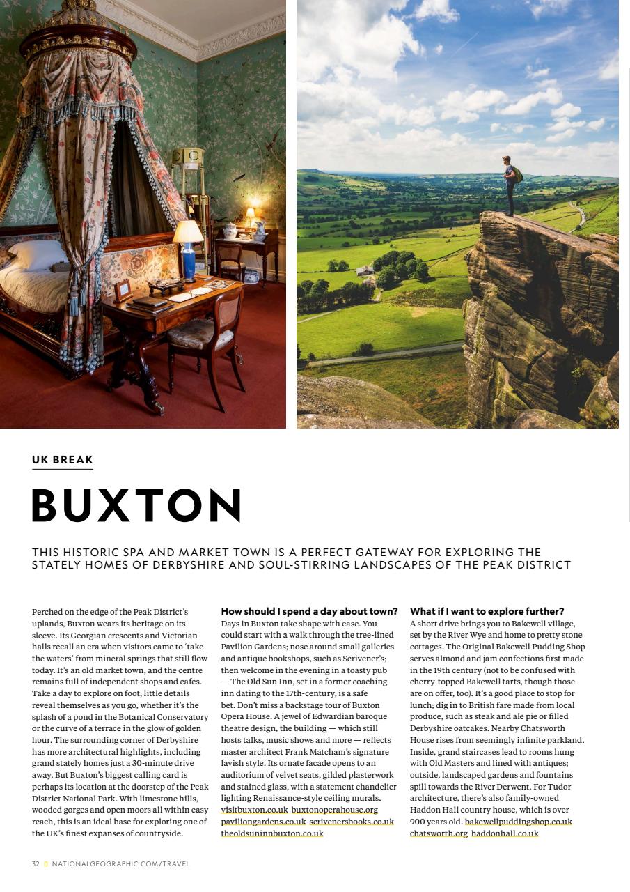 National Geographic Traveller UK Preview Pages