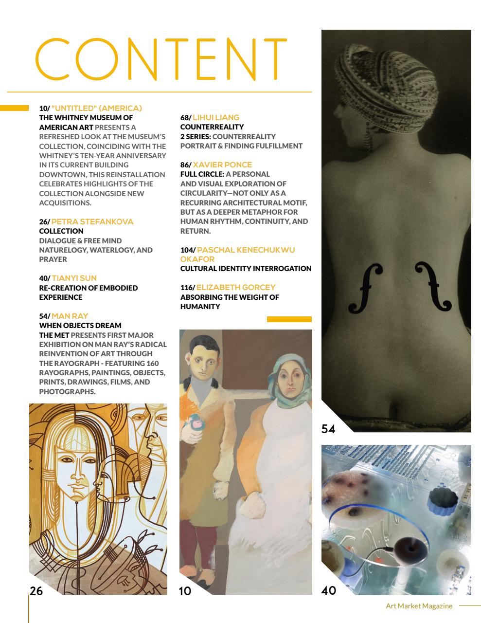Art Market Magazine Preview Pages