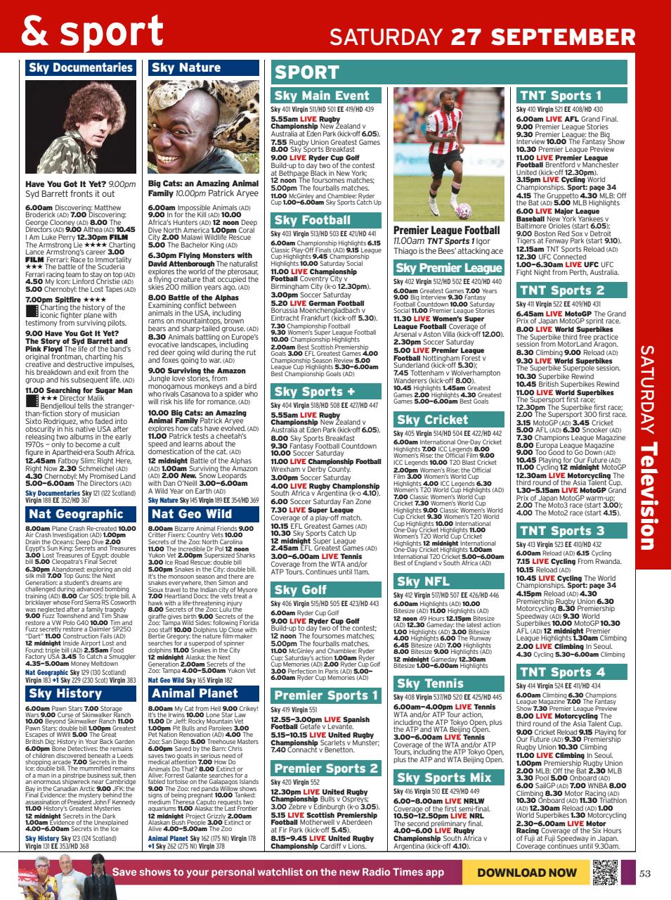 Radio Times Preview Pages