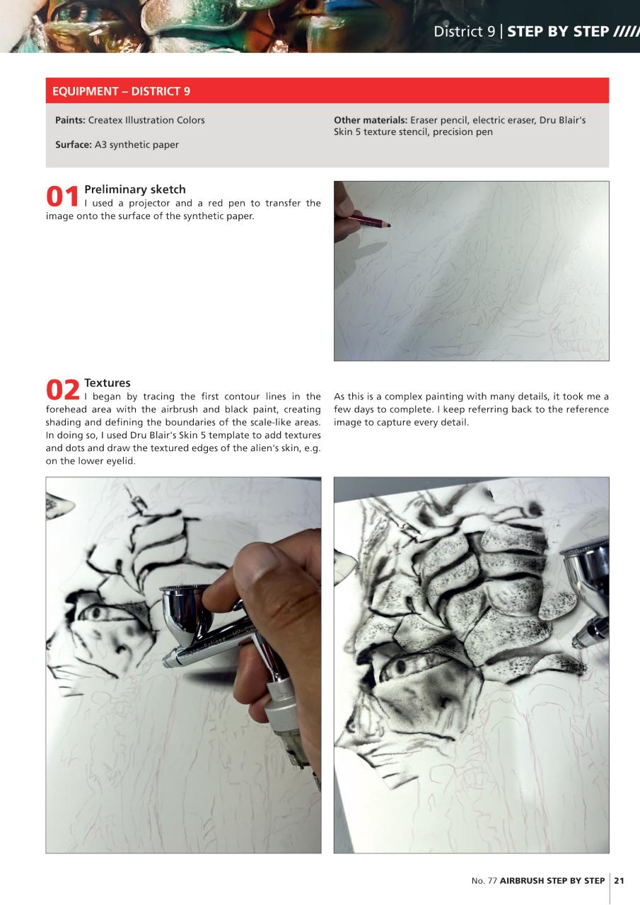 Airbrush Step by Step Preview Pages