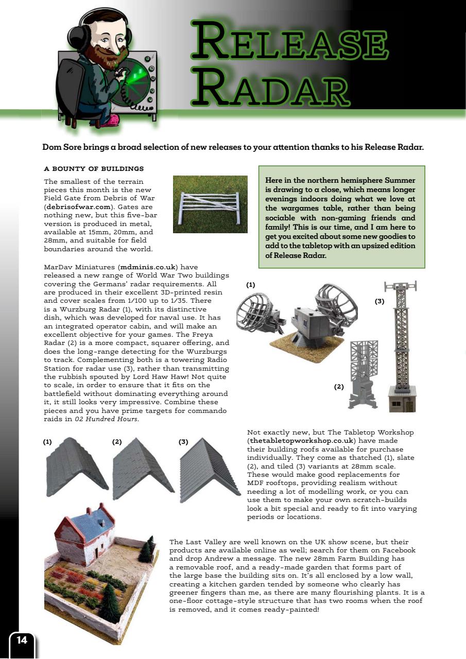 Wargames Illustrated Preview Pages