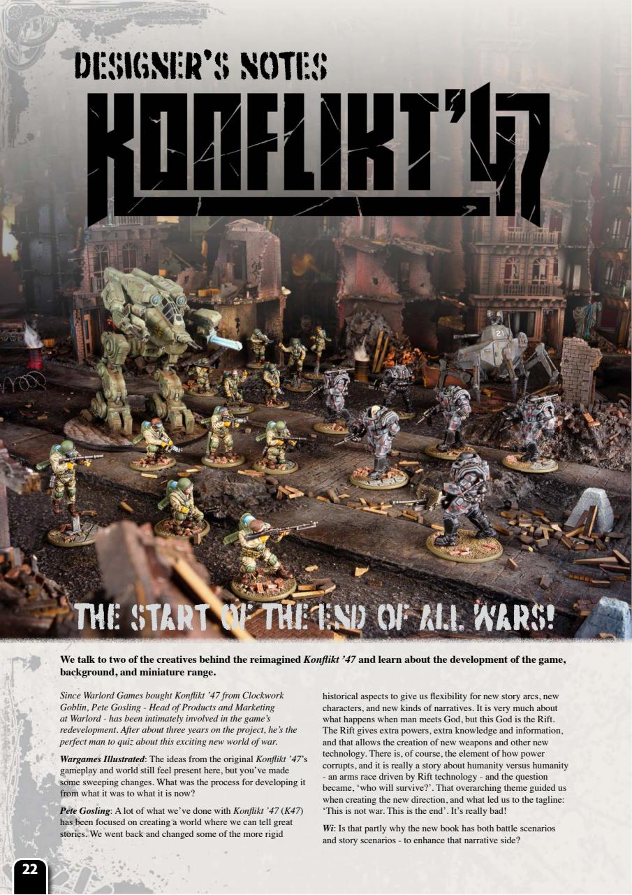 Wargames Illustrated Preview Pages