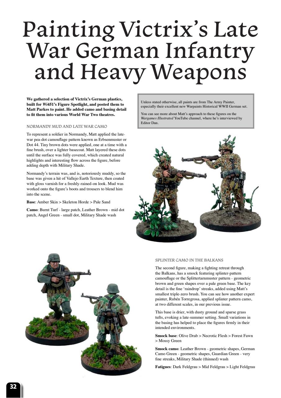 Wargames Illustrated Preview Pages