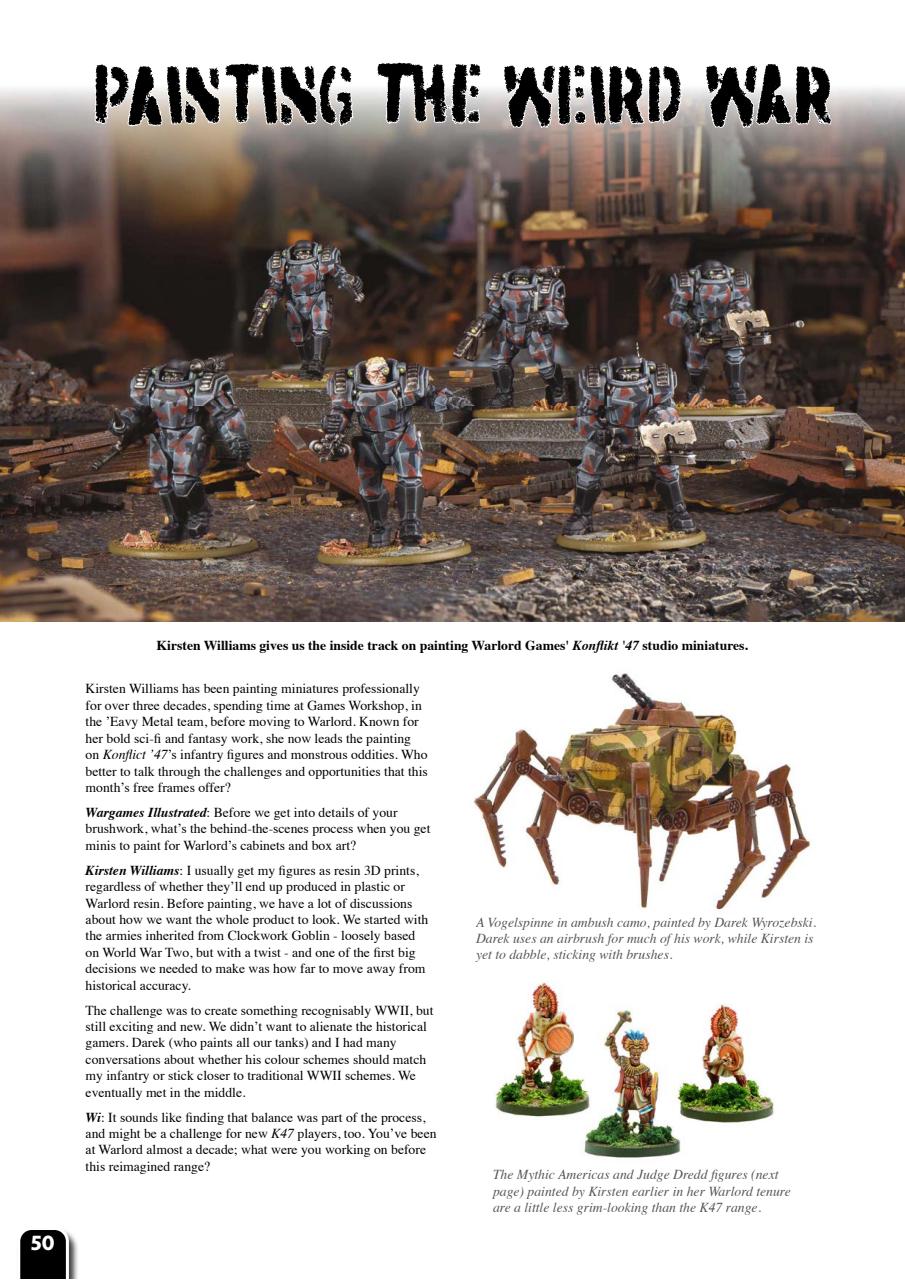 Wargames Illustrated Preview Pages